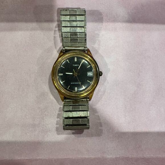 Watch / Timex / Men’s Mechanical Watch / Stainless Steel / Vintage - Picture 1 of 6